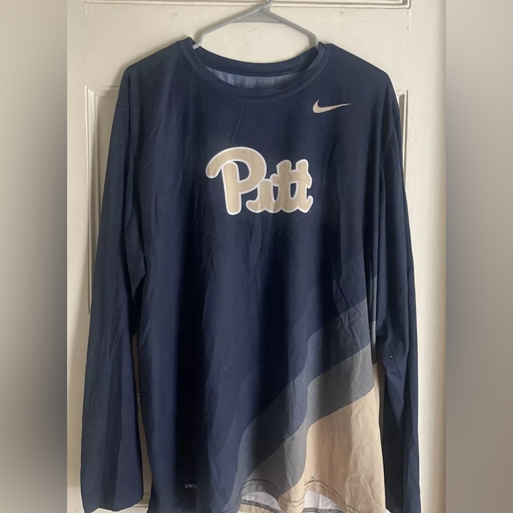 Pitt Panthers - Team Issued Nike Dri-fit Long Sleeve